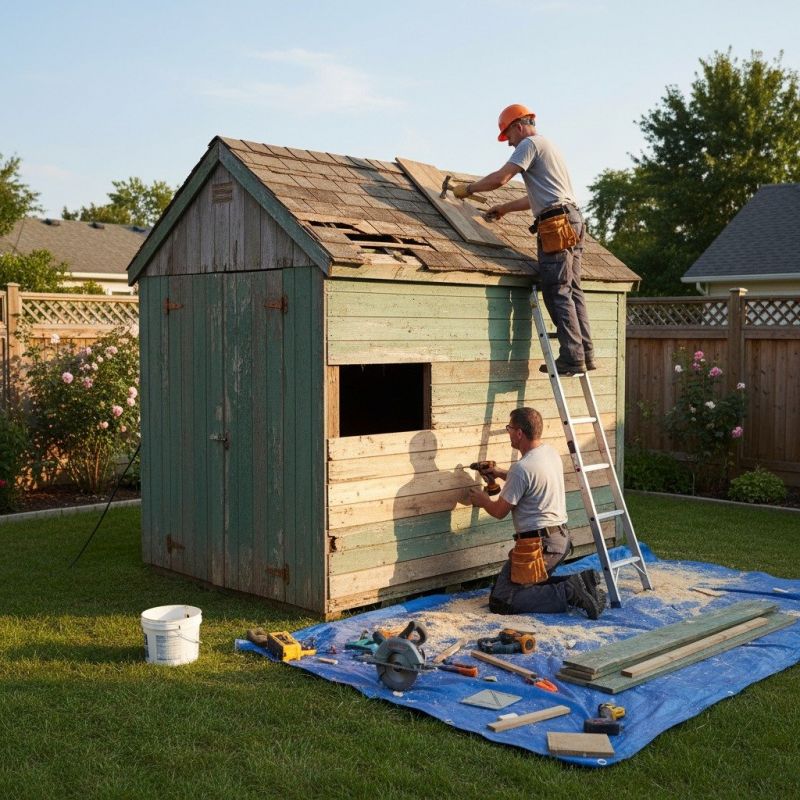 Roof Repair Options For Sheds, Barns, And Gazebos